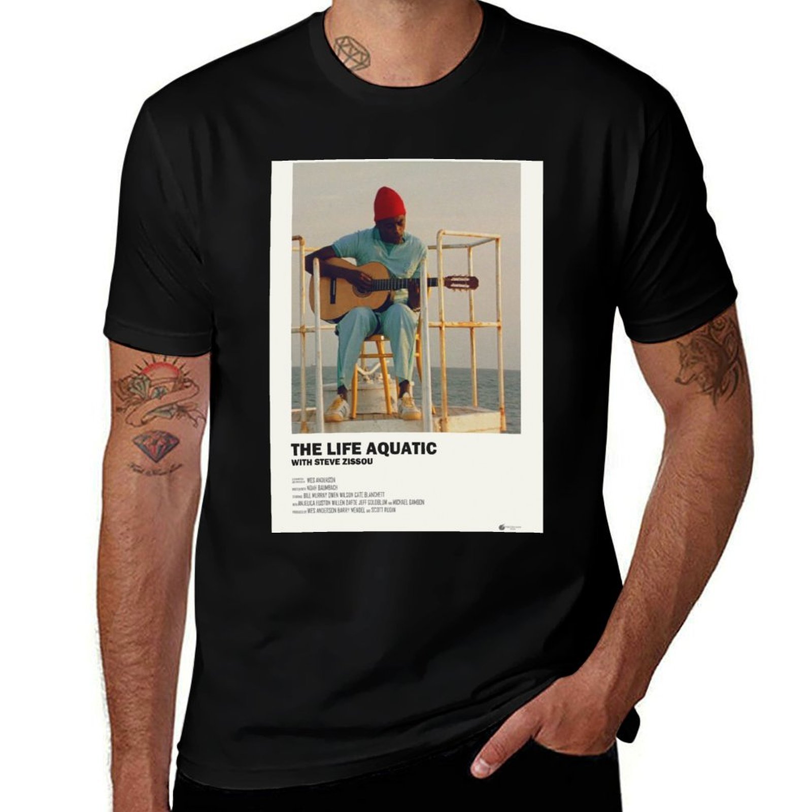 Camiseta con estampado del pós - Aquatic Sports Poster reseña y precio
