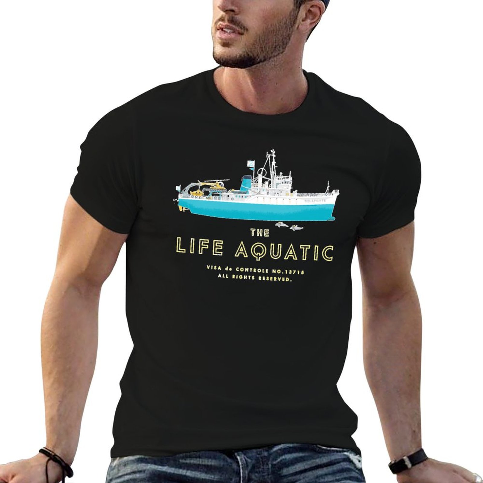 Camiseta The Life Aquatic With - Aquatic Sports Activities reseña y precio